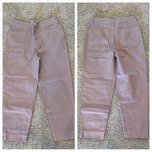 Madewell Slim Emmett Tapered Pants Vintage Petal Size 29